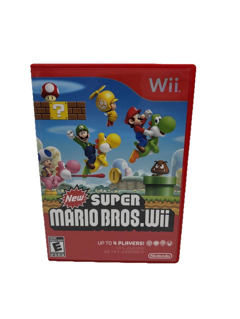 New Super Mario Bros. Wii Nintendo Wii 2009 CIB Complete Tested